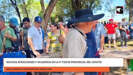 Muchas atracciones y afluencia en la 9° Fiesta provincial del chivito.