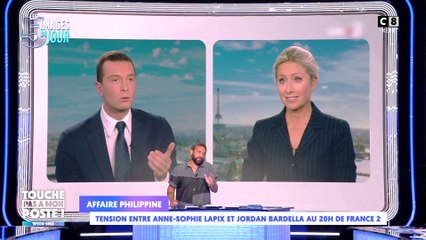 Affaire Philippine : tension entre Anne-Sophie Lapix et Jordan Bardella
