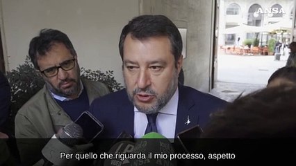 Open Arms, Salvini: "Se saro' condannato non mi dimettero'"