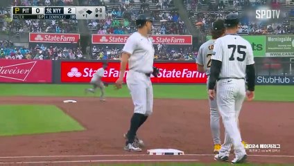 스포츠중계 빠른티비 [MLB] 피츠버그 vs 뉴욕 양키스 하이라이트 2024.09.30 (월) 0530