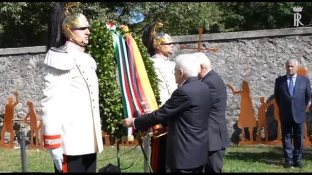 Mattarella e Steinmeier a Marzabotto 80 anni dopo la strage