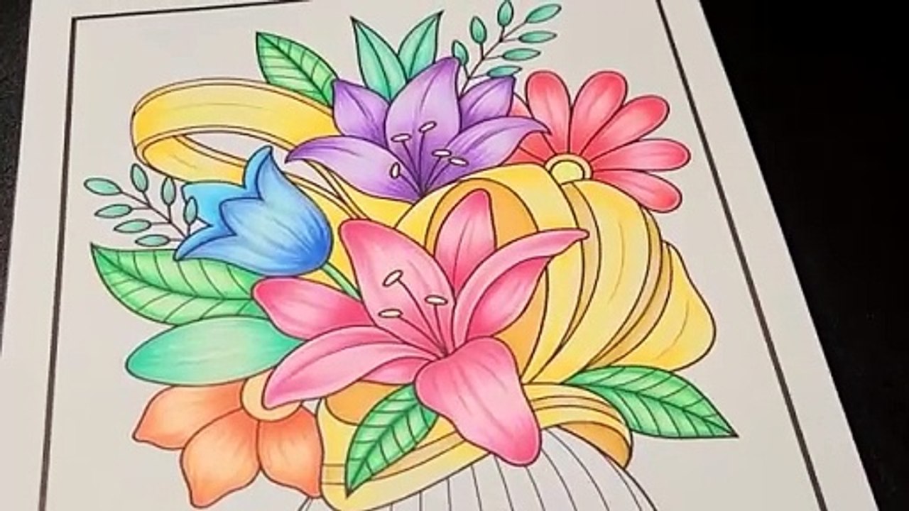 Flower Coloring Pages