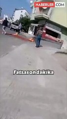 Ordu'da Fındık Üreticisi Ürününü Yola Dökerek Yaktı