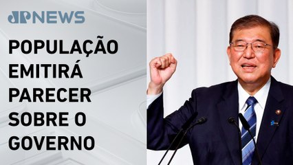 Novo premiê do Japão convoca eleições para outubro