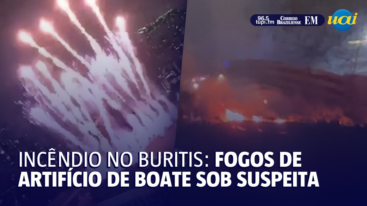 Fogos de artifício de Boate podem ter causado incêndio em mata no Buritis