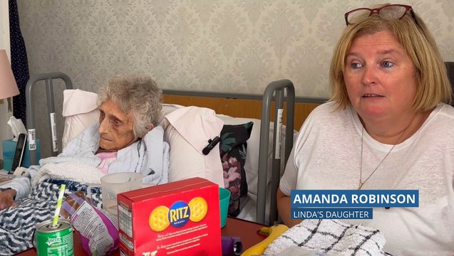 Pensioner finds maggots in wound during hospital stay