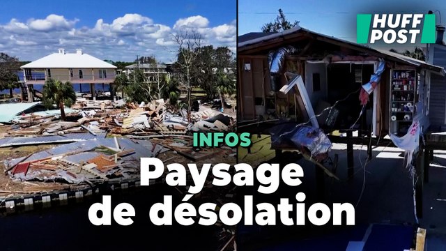 Après l’ouragan Hélène, les images de la dévastation laissée par la catastrophe