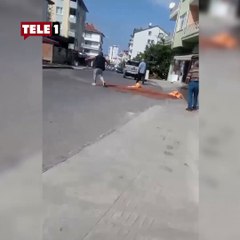 Fatsa'da 'isyan' ateşi! Fındık üreticisi ürünlerini yola döküp yaktı