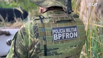 PRF e PM/PR apreendem mais de 1 tonelada de maconha em  Quarto Centenário