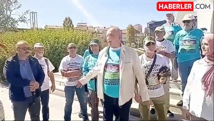 Emekli Astsubaylar Hakları İçin Ankara'ya Yürüyüş Başlattı