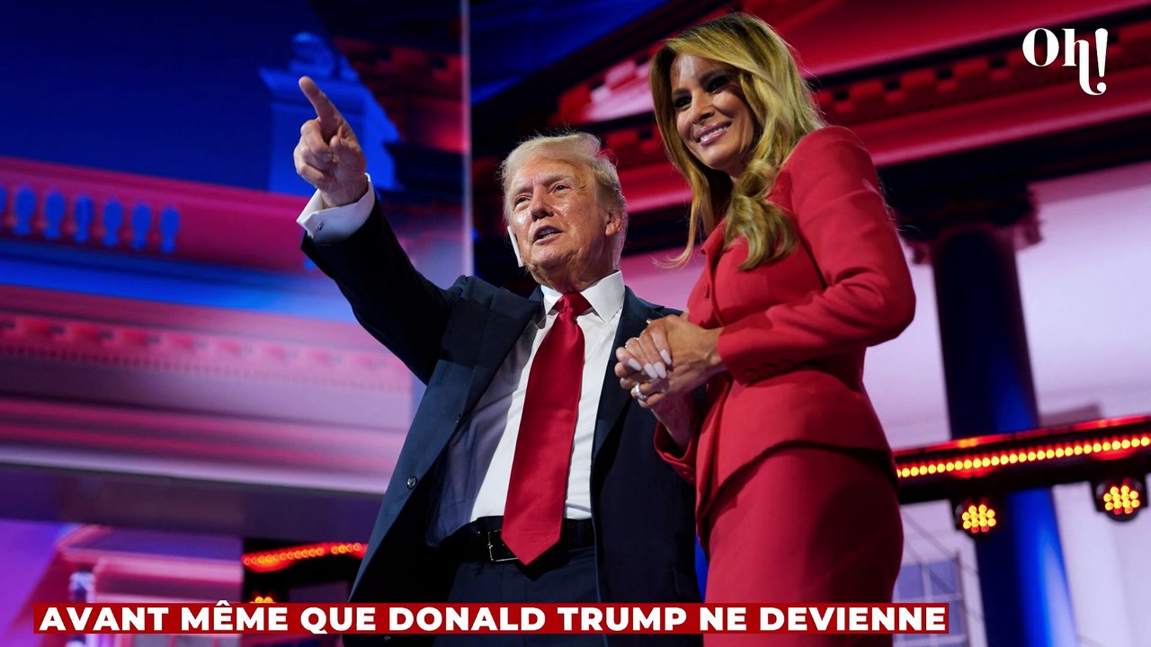 Donald et Melania Trump : leur premier rendez-vous a eu lieu dans un endroit inhabituel