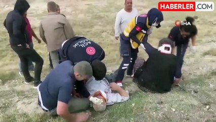 Kum Fırtınası Zincirleme Kazaya Neden Oldu: Yaralılar Var