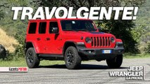 Jeep Wrangler 4xe: la prova su strada della Rubicon