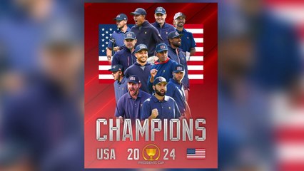 Team US stroll to tenth straight President’s Cup win and want to take momentum into 2025 Ryder Cup