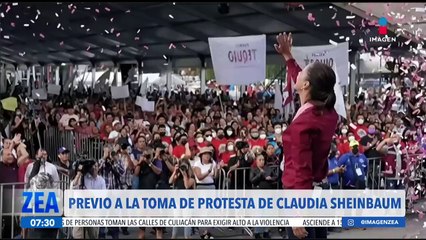 Toma de protesta de Claudia Sheinbaum: Protocolo, horario y todo lo que debes saber