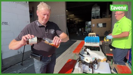 Une blonde de caractère pour les 30 ans de la supérette de Péronnes