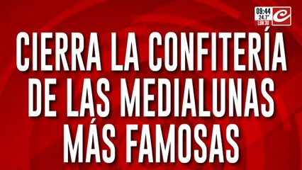 Tristeza en "La Feliz": cierra la confitería de las medialunas más famosas en Mar del Plata