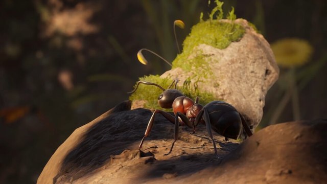 Echtzeit-Strategie mit Top-Grafik: Im Gameplay zu Empire of the Ants kämpfen Ameisen gegen Termiten