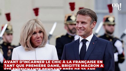 Brigitte Macron : comment s'habillait la Première dame quand elle était enseignante ?