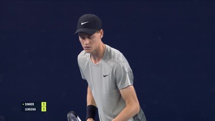 Pékin - Sinner ne lâche rien