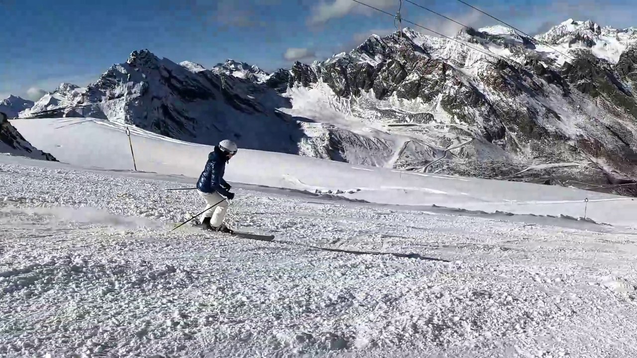Traumpisten im Winterwonderland mit Tina: Seiterjöchl Rettenbachferner (Sölden).