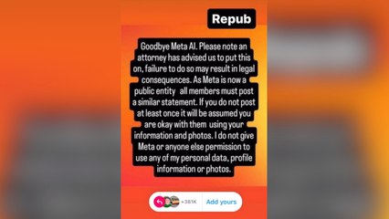 Why Reposting This Viral Warning Won’t Actually Help You Legally