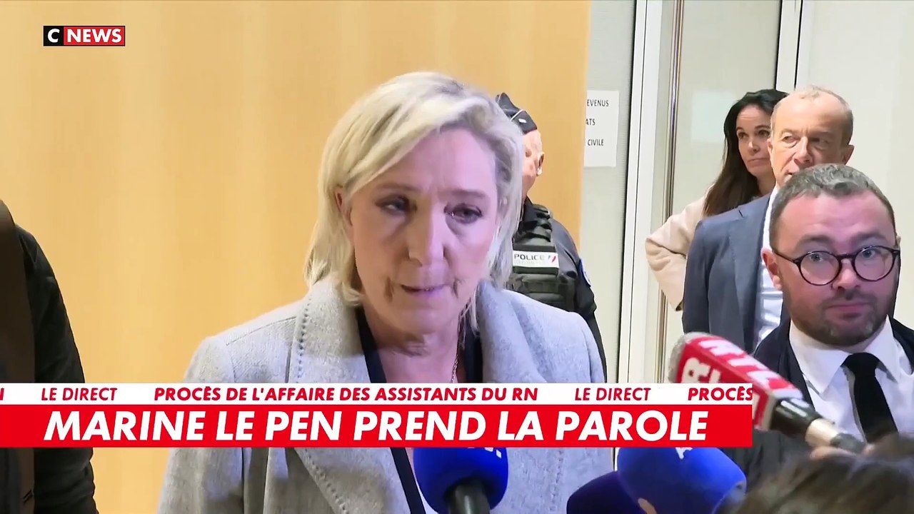 Assistants parlementaires du Front National - Marine Le Pen : "Nous n’avons violé aucune règle. Nous avons énormément d’arguments à développer"