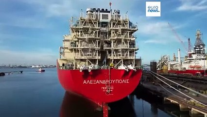 Grecia inaugura un nuevo sistema de gas natural licuado para reducir la dependencia de Rusia