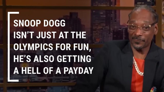 We Just Found Out How Much Snoop Dogg's Reportedly Paid To Cover The Olympics, And I Got My Mind On His Money And His Money On My Mind