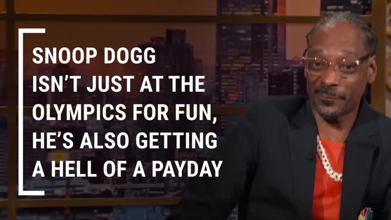 We Just Found Out How Much Snoop Dogg's Reportedly Paid To Cover The Olympics, And I Got My Mind On His Money And His Money On My Mind