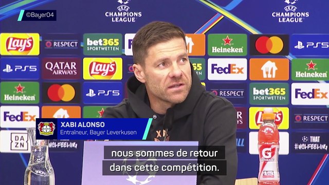 Xabi Alonso impatient de jouer la C1 à domicile contre le Milan