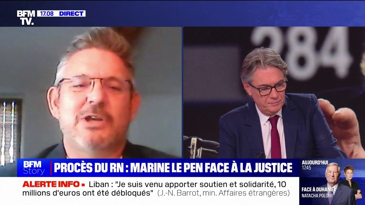 Procès du RN: "Ce n'est certainement pas un procès politique", affirme Laurent Dublet (ANTICOR)