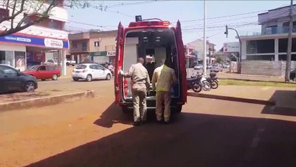 Télécharger la video: Idoso de 64 anos é socorrido no Bairro Interlagos, em Cascavel