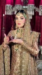 Laiba Khan latest bridal shoot