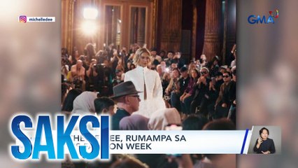 Michelle Dee, rumampa sa Paris Fashion Week | Saksi