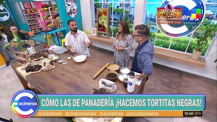 ¡Clásicas TORTITAS NEGRAS de panadería! La receta de Lucho 