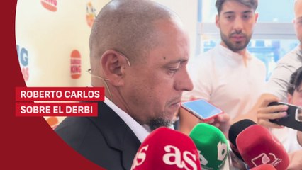 Roberto Carlos habla sobre la polémica del derbi