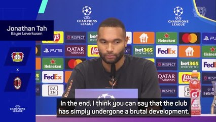 Tah proud of 'brutal' Leverkusen evolution to now 'challenge the greatest'