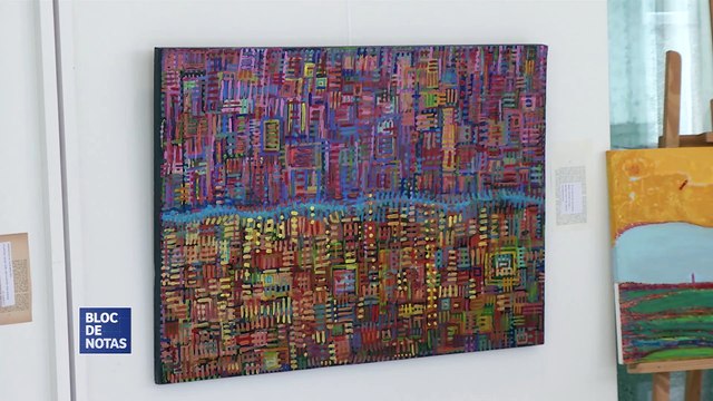 Inauguración de la exposición ¿Puertas o Cuadros? (¿Espejo o ventana?) en la Biblioteca Central - UNMdP