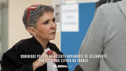 Dominique Pelicot se ausenta novamente de julgamento por estuprar esposa na França