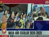 Miranda | Docentes dan bienvenida a estudiantes en el gran al inicio de clases 2024 - 2025