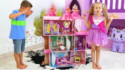 Diana and Roma Mysterious Dollhouse Story
