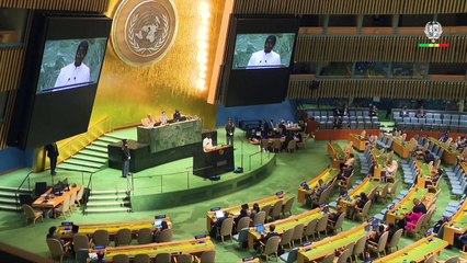 Assemblée de l’ONU" Bassirou Diomaye Faye fait le bilan de son déplacement aux États-Unis
