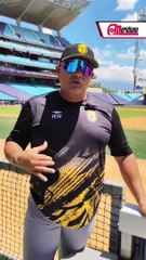 ¡Eliézer Alfonzo, Coach de bateo de los Leones del Caracas!