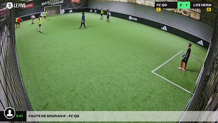 Faute de Soufian K - FC QG