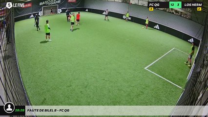 Faute de Bilel B - FC QG