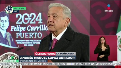 El presidente López Obrador ofrece la última mañanera de su administración