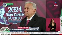 El presidente López Obrador ofrece la última mañanera de su administración