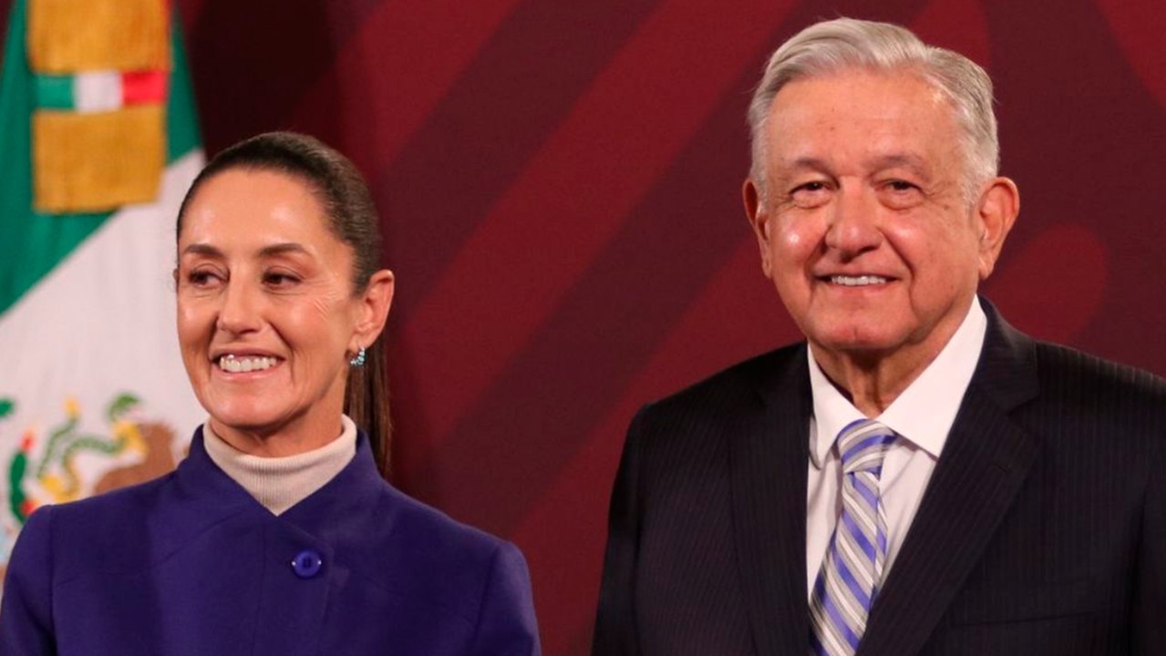 Claudia Sheinbaum dedica video a AMLO en su último día de gobierno: "Gracias, presidente"