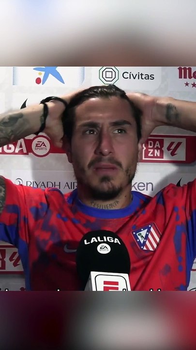 Es uno de los capitanes y de los más 'calientes' del Atleti: preguntan a Giménez por Vinicius y deja esta reflexión